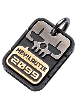 磁吸扑克吊坠项链锆合金迷你随身