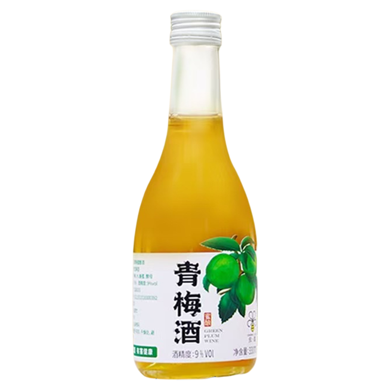 青梅酒梅子酒蜂蜜发酵低度数