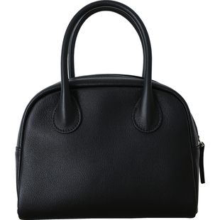 猴子家 升级版自然摔牛皮馒头包复古保龄球手提包单肩斜挎真皮包