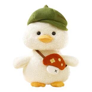 英氏毛绒复读鸭子婴儿玩具唱歌歪头安抚玩偶早教儿童公仔周岁礼物