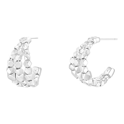 GXIAOXIAO百搭闪耀方块耳环