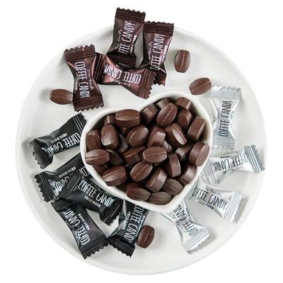 干嚼咖啡糖无0非糖脂coffee candy咖啡豆糖官方旗舰店小包装零食