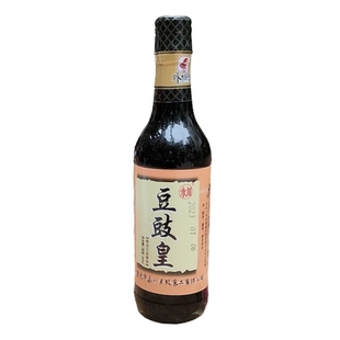 外祖母豆豉皇豆豉酿造酱油400ml/瓶永川特产无添加剂