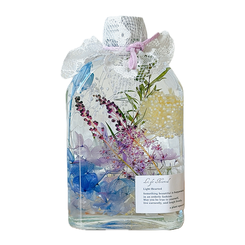干花浮游花瓶永生花植物标本押花干花/花瓣/干花包/