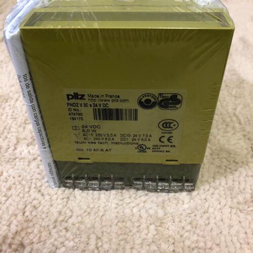 议价PILZ PNOZ V 30S 474790安全继电器适用