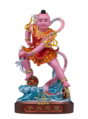 中坛元帅哪吒三太子树脂