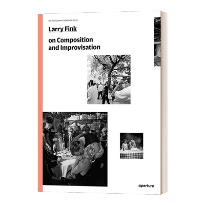 拉里芬克论摄影的组合与即兴 英文原版 Larry Fink on Composition and Improvisation 英文版 进口英语原版书籍