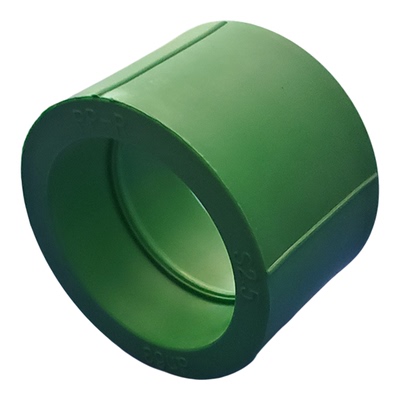 绿色PPR水管热熔直接连接头