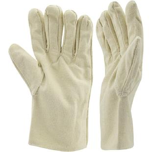 劳保帆布手套单层透气耐磨防滑工地干活搬运工厂车间防护劳保用品