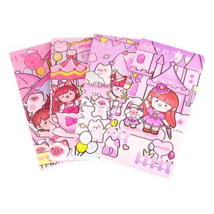 童梦乐园weeks本少女心手帐本方格内页周计划本手账本网格新款可爱笔记week简约ins风迷你高颜值记录本日程本