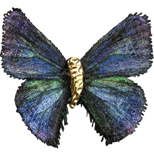 米小图胸针记 | 复古轻盈刺绣蝴蝶胸花高端精致时尚奢华别针1916