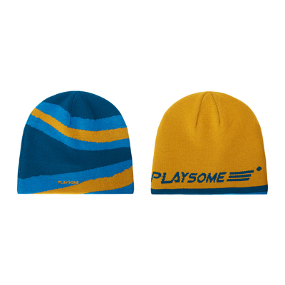 双面戴毛线针织包头帽秋冬新款户外保暖大头围护耳套头冷帽子男女