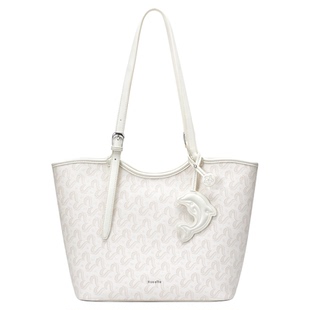 NU纽芝兰海豚托特包2026女士新款大容量单肩包上班通勤上课手提包