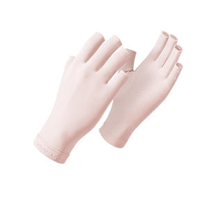 美甲防晒手套耐脏防辐射烤灯露指做指甲专用防紫外线灯防护防烤黑