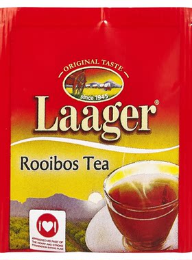 LAAGER独立塑封南非博士茶叶国宝茶路易红灌木茶rooibos tea200包