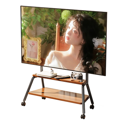 易之固移动电视支架可升降调节推车小米华为TCL65 75寸电视机挂架