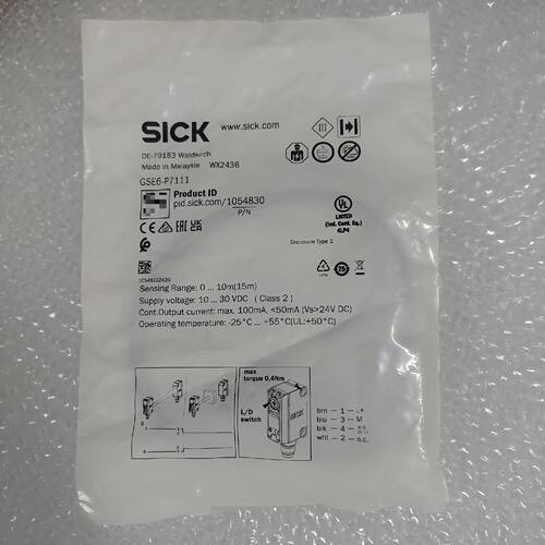 询价-SICK西克GSE6-P7111光电传感器，订货号1