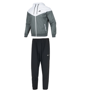 NIKE耐克正品套装男子风行者外套长裤两件套2025冬季跑步运动套装