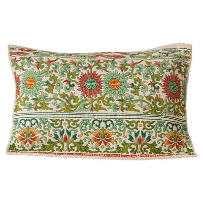 藤蔓枕巾优质纯棉a类四层棉纱