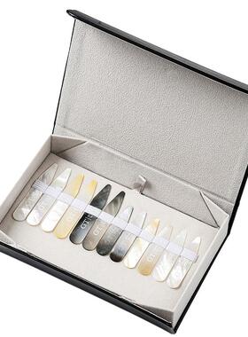 手工贝壳白色商务衬衣领