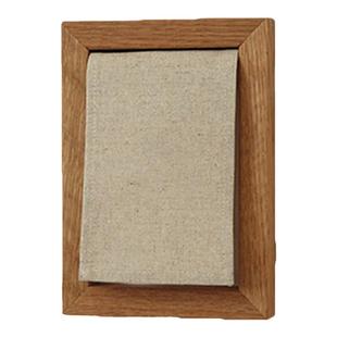 日式创意实木插座开关装饰边框套贴家用墙壁灯座保护套防尘饰框