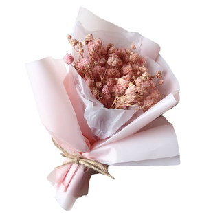 天然满天星玫瑰丹斯菊浪漫迷你永生小干花束礼盒伴手礼礼品ins