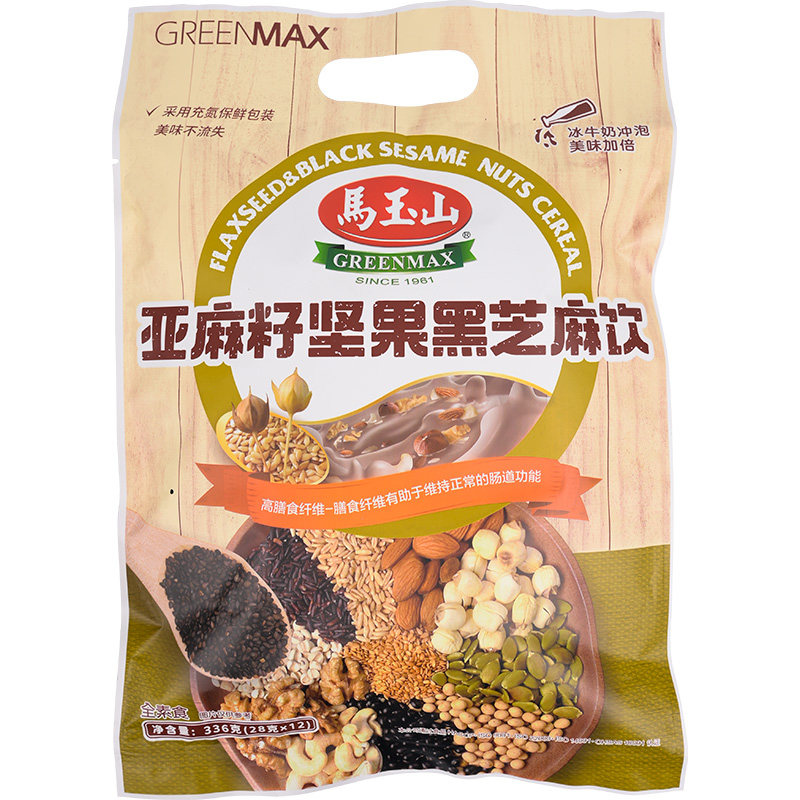 亚麻籽马玉山台湾坚果黑芝麻粉
