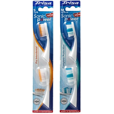 瑞士原装进口trisa22支装刷头