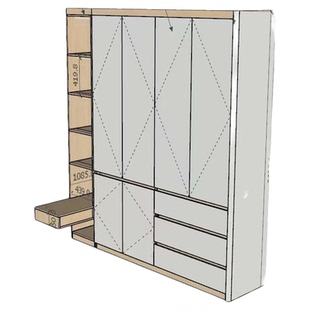 千年舟全屋定制源头工厂直销衣帽间家具衣柜订制工厂书房书柜定做