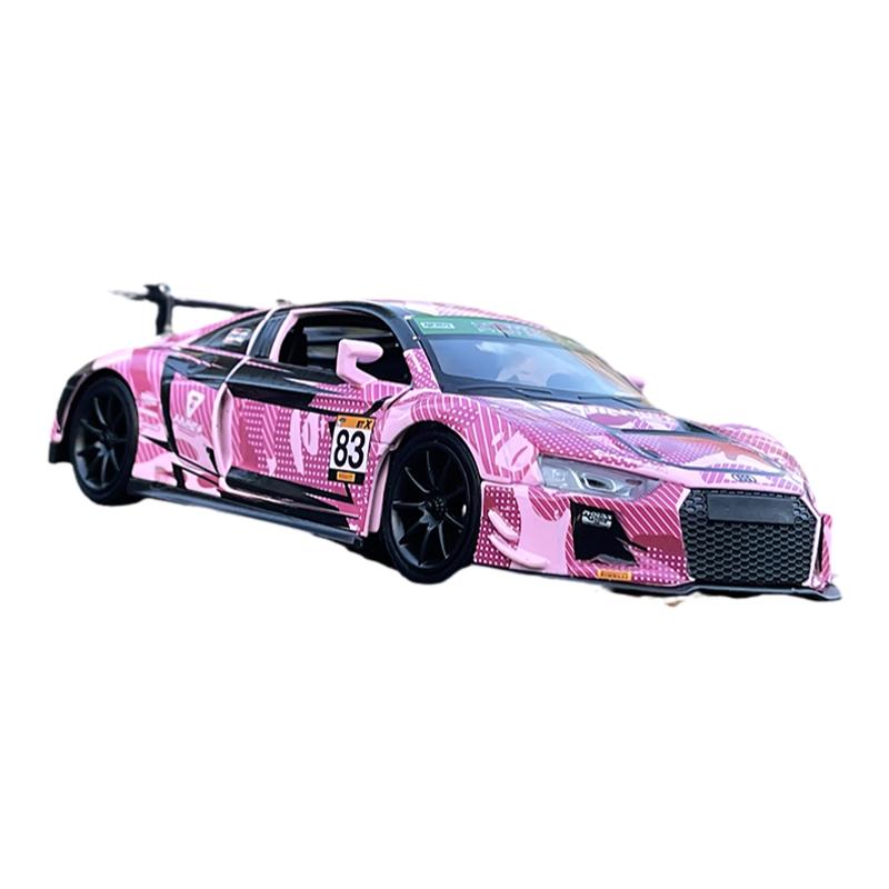 1:32奥迪R8汽车模型宾利欧陆GT3潮牌AAPE联名款仿真合金玩具车