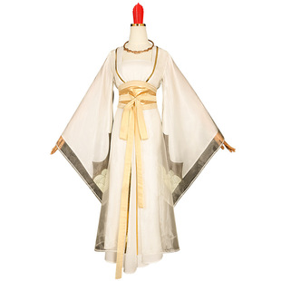 鹤童表演服哪吒之魔童闹海角色扮演鹤童cos服舞台表演服鹤童服装