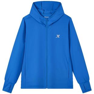 特步童装男童防晒衣儿童外套2025夏季户外服透气女童皮肤衣运动服