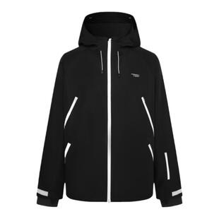 25款TSI映漾纯色系黑色滑雪服套装单双板男女同款户外新款防风衣