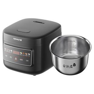 九阳全域蜂窝0涂层电饭煲家用多功能316L不锈钢5L大容量电饭锅新4