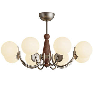 爱多辉法式中古风客厅吊灯高级感魔豆餐厅灯设计师vintage主卧室