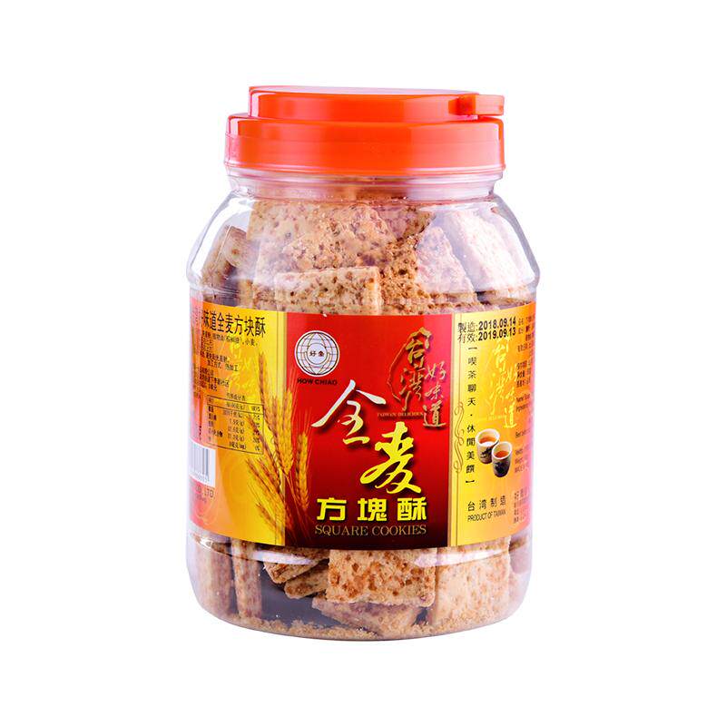 台湾进口特产好乔牌味酥脆方块酥