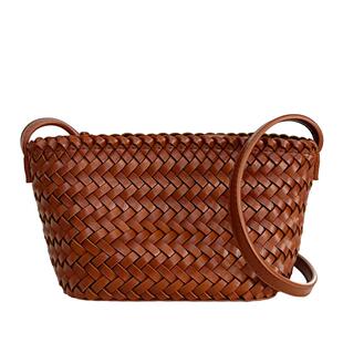 jpjclassic手工编织包饺子包女单肩斜挎小包包可爱休闲软包百搭