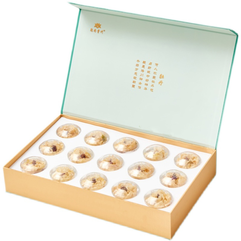 帝王牡丹花朵茶15朵礼盒特产礼品