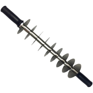 切油条滚轮刀商用油条神器不锈钢滚轮切面刀炸油条专用工具分割器