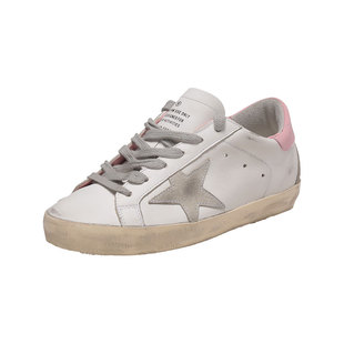 【自营】GOLDEN GOOSE女士皮革系带休闲运动鞋板鞋脏脏鞋小脏鞋