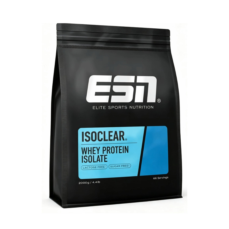 德国ESN isoclear分离乳清蛋白粉桃子冰茶味健身运动营养袋装2kg