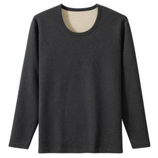 古今男士加绒加厚含羊毛蚕丝保暖内衣男秋衣秋裤套装非纯棉本命年