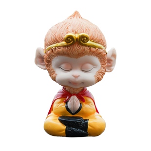 卡通可爱摇头摆件西游记公仔饰品汽车车载车内装饰用品猪八戒礼物