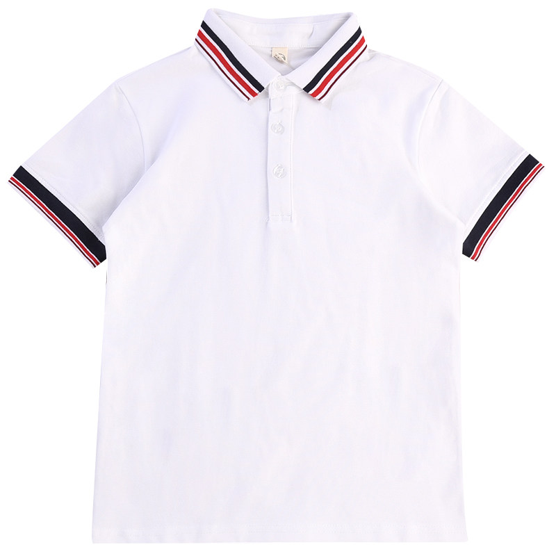 儿童校服短袖polo衫中小学生园服
