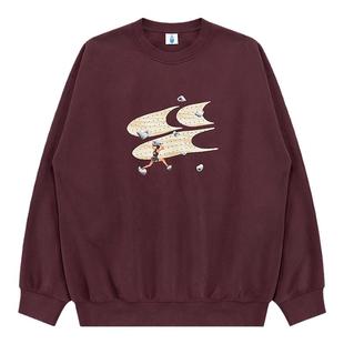 CryingCenter 四色足球攀岩网球拥泳人logo圆领卫衣 哭喊中心