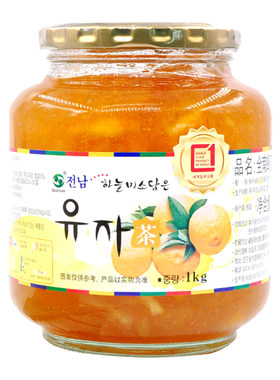 冲饮蜂蜜柚子茶全南多口味