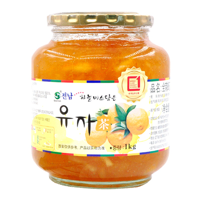 冲饮蜂蜜柚子茶全南多口味