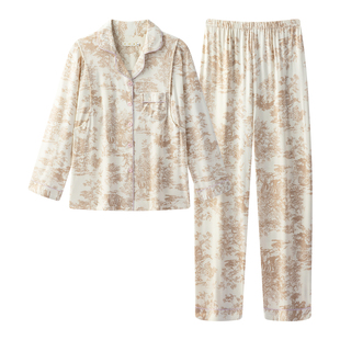 月子服春秋纯棉产后孕妇睡衣哺乳产妇夏季薄款3月份4秋冬孕期住院