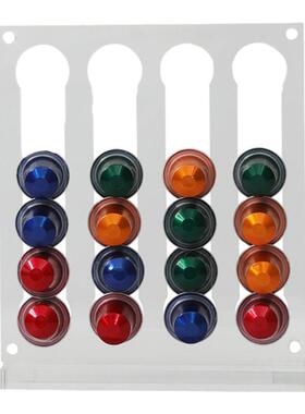 轻奢咖啡胶囊展示架组合艺术摆件