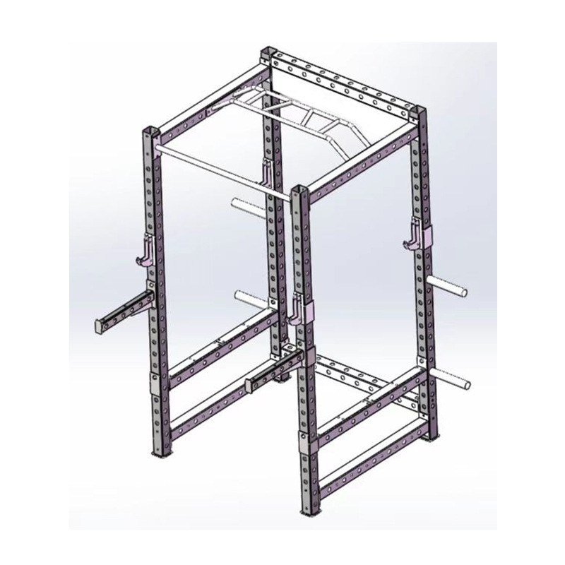 深蹲架 健身房工作室引体向上卧推架家用商用可折叠墙体深蹲架